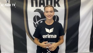 Έρικα Ζενέλι: «Ξεκινήσαμε με πολύ ενθουσιασμό!» | AC PAOK TV